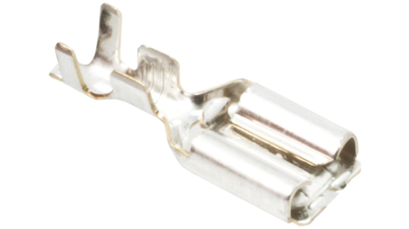 TE Connectivity Positive Lock .250 EX II Flachsteckhülse, Unisoliert, 6.35 x 0.81mm, Buchse, 0.8mm² - 2mm², 18AWG min