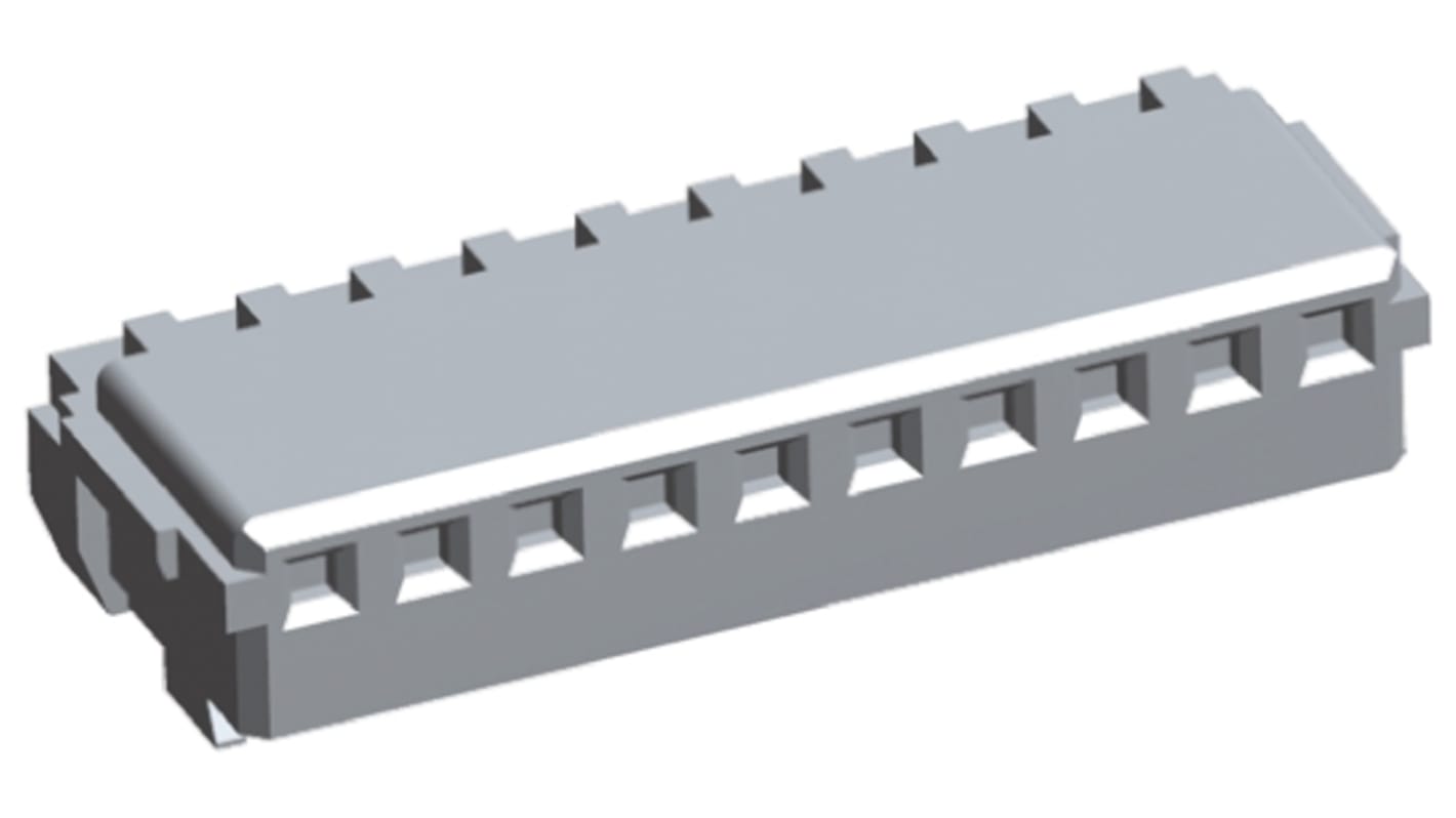 TE Connectivity 10-Way IDC Connector Socket for Cable Mount, 1-Row