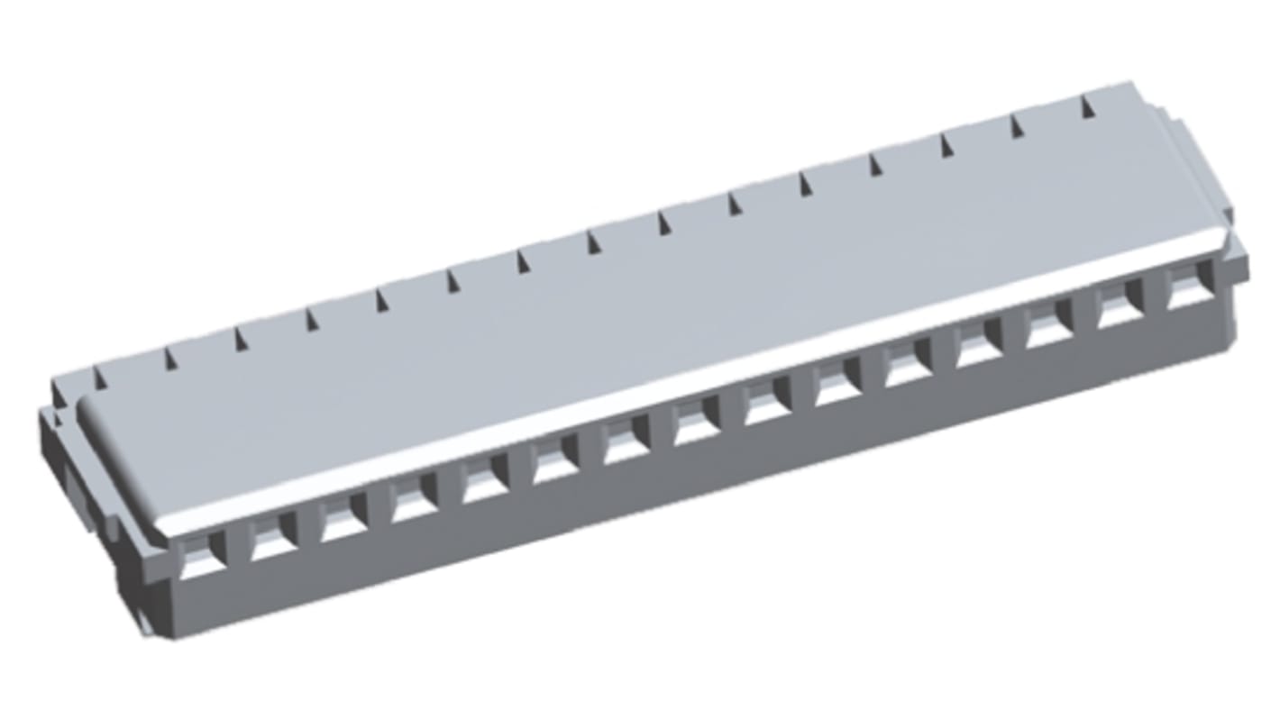 TE Connectivity 15-Way IDC Connector Socket for Cable Mount, 1-Row