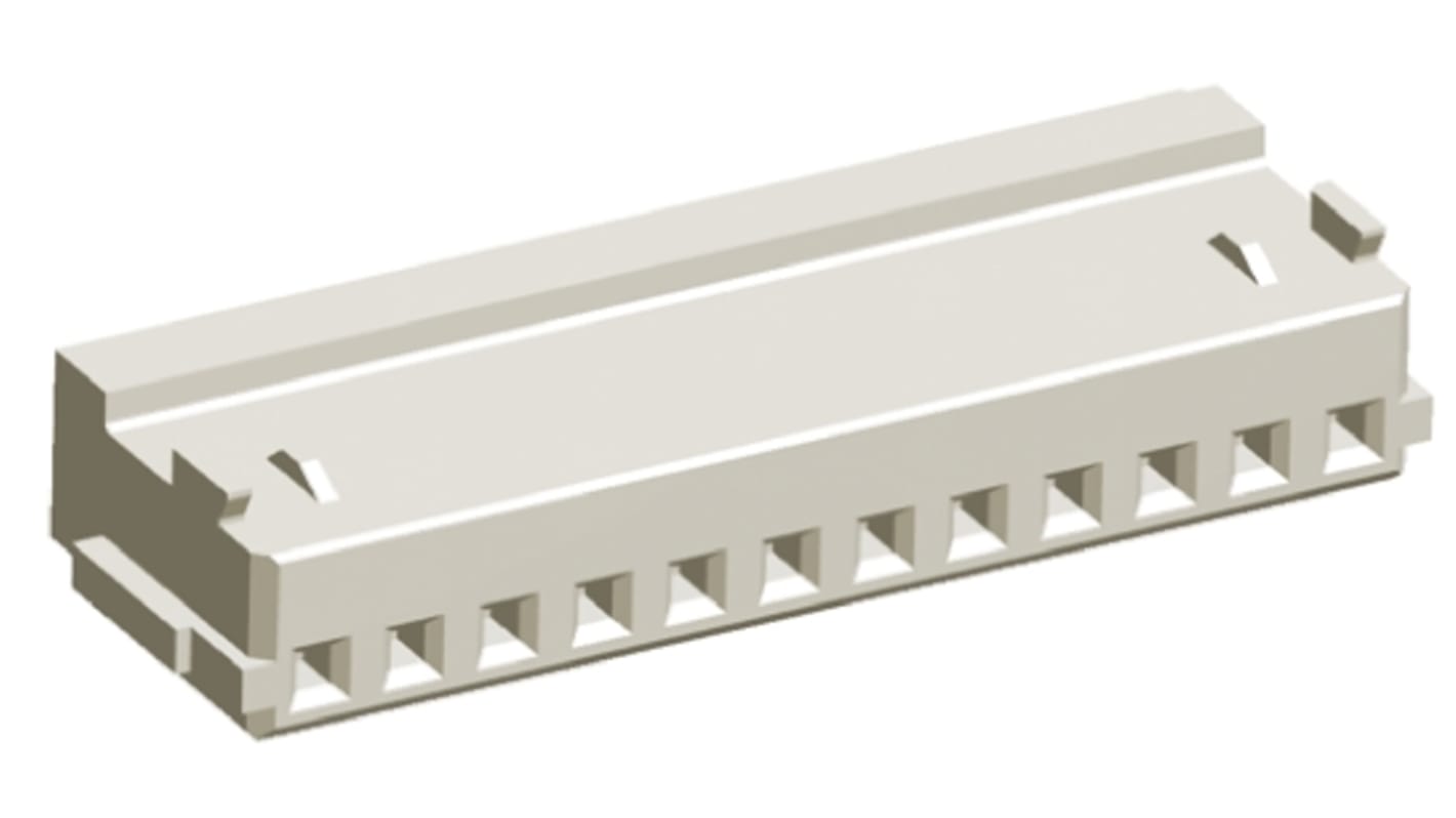 TE Connectivity, AMP Mini CT Female Connector Housing, 1.5mm Pitch, 15 Way, 1 Row