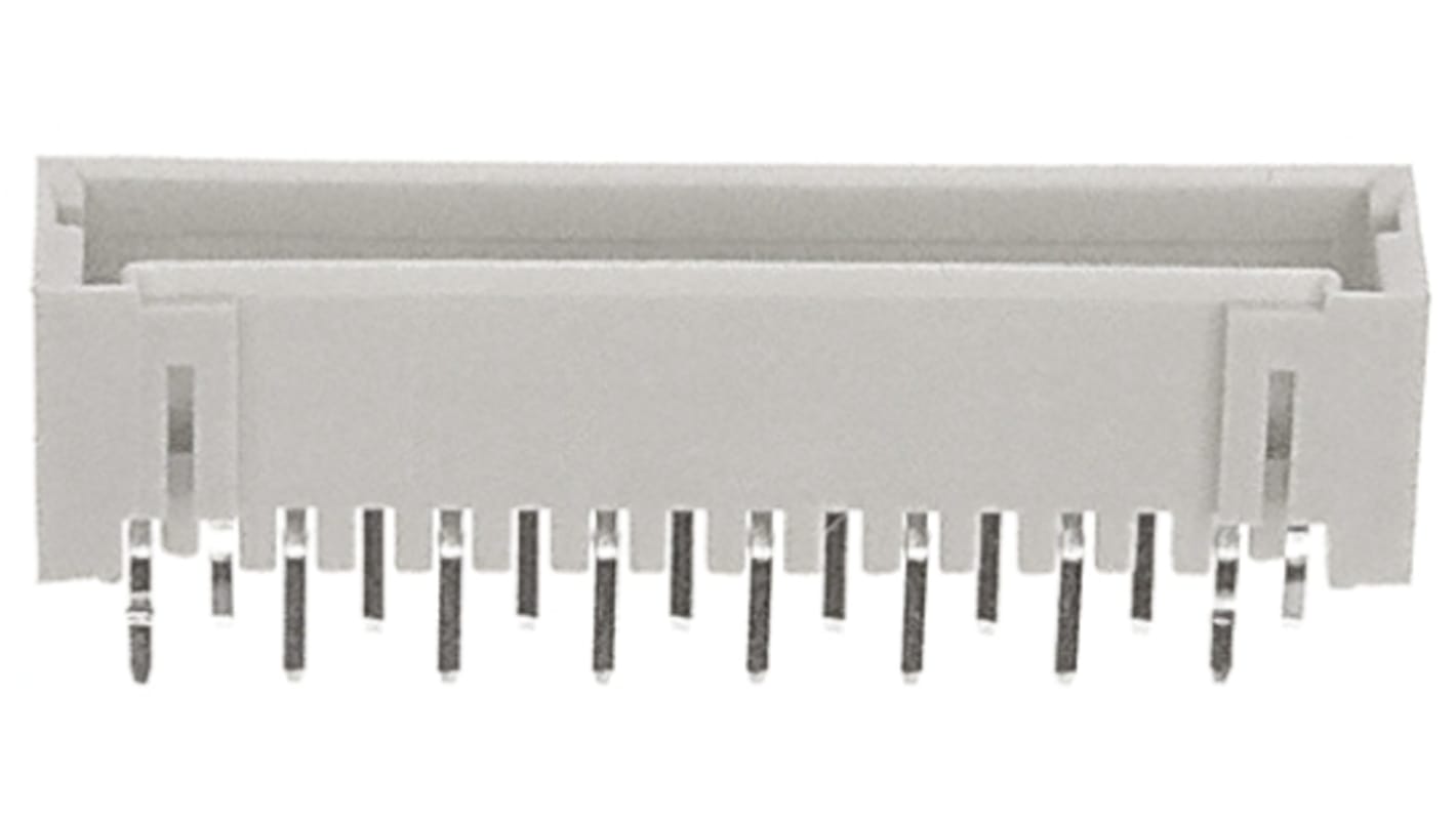 TE Connectivity AMP Mini CT Series Straight Through Hole PCB Header, 16 Contact(s), 1.5mm Pitch, 1 Row(s), Shrouded