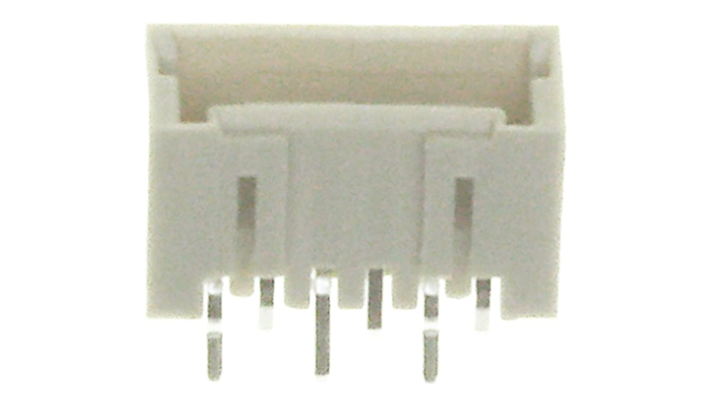 Conector macho para PCB TE Connectivity serie AMP Mini CT de 6 vías, 1 fila, paso 1.5mm, para soldar, Montaje en