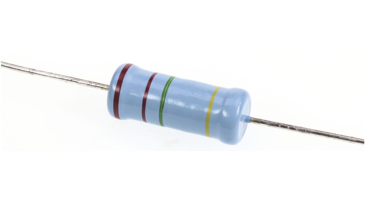 Vishay 2.2MΩ Metal Glaze Resistor 1W ±5% VR68000002204JAC00