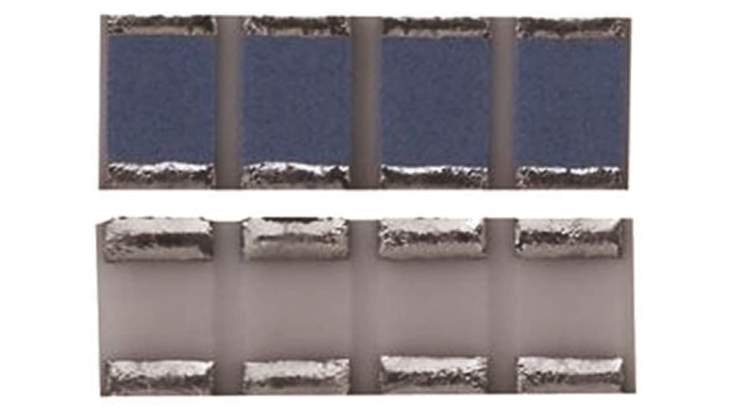 Array di resistenze AEC-Q200 Vishay serie PRA182 10kΩ ±0.1%, isolato, 4 resistori, 0.8W, 1206