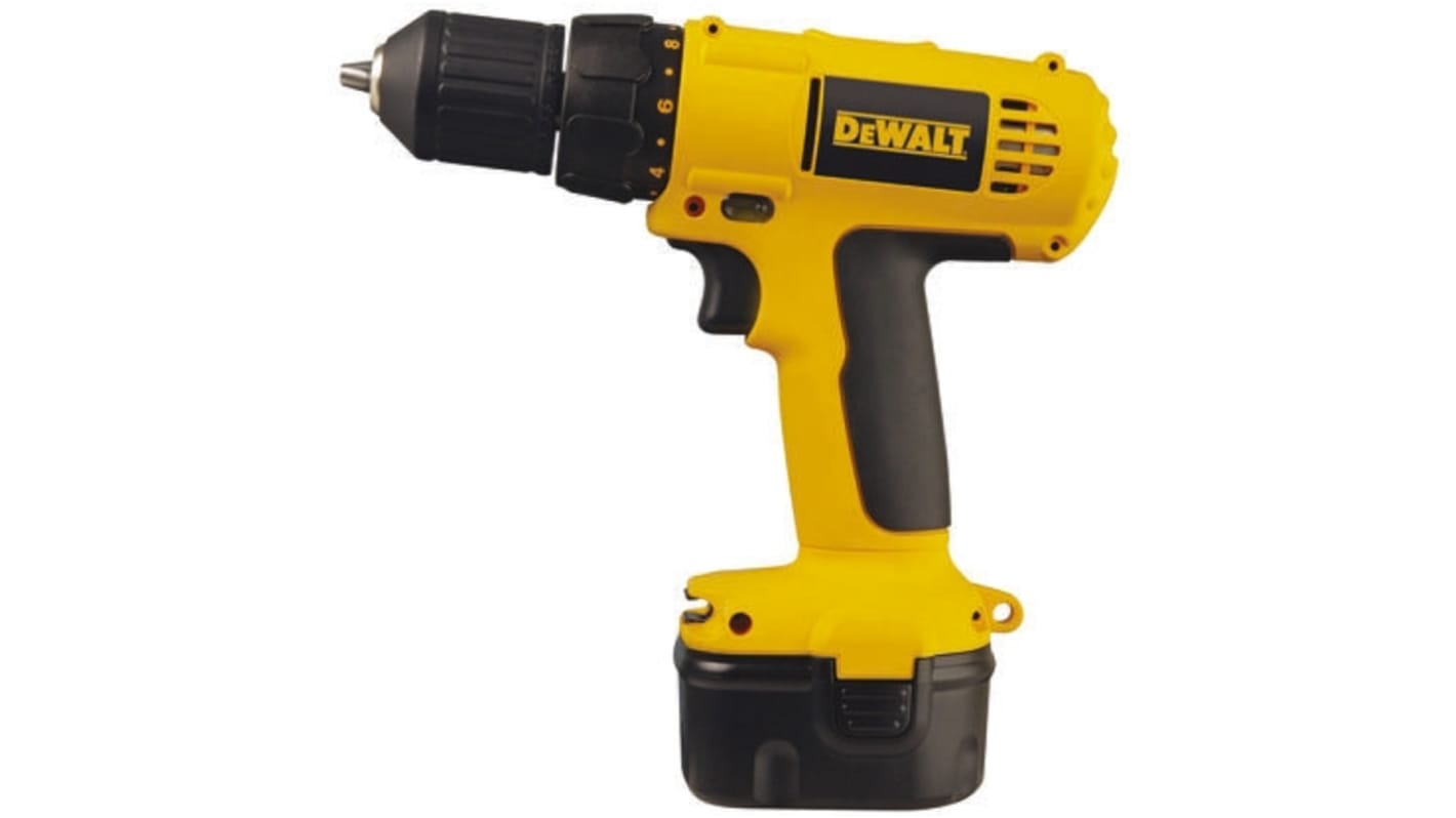 DeWALT DC Keyless 12V Cordless Drill Driver, Type G - British 3-Pin