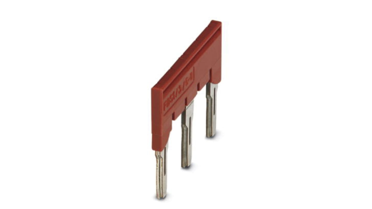 Phoenix Contact FBS Series Jumper Bar for Use with DIN Rail Terminal Blocks