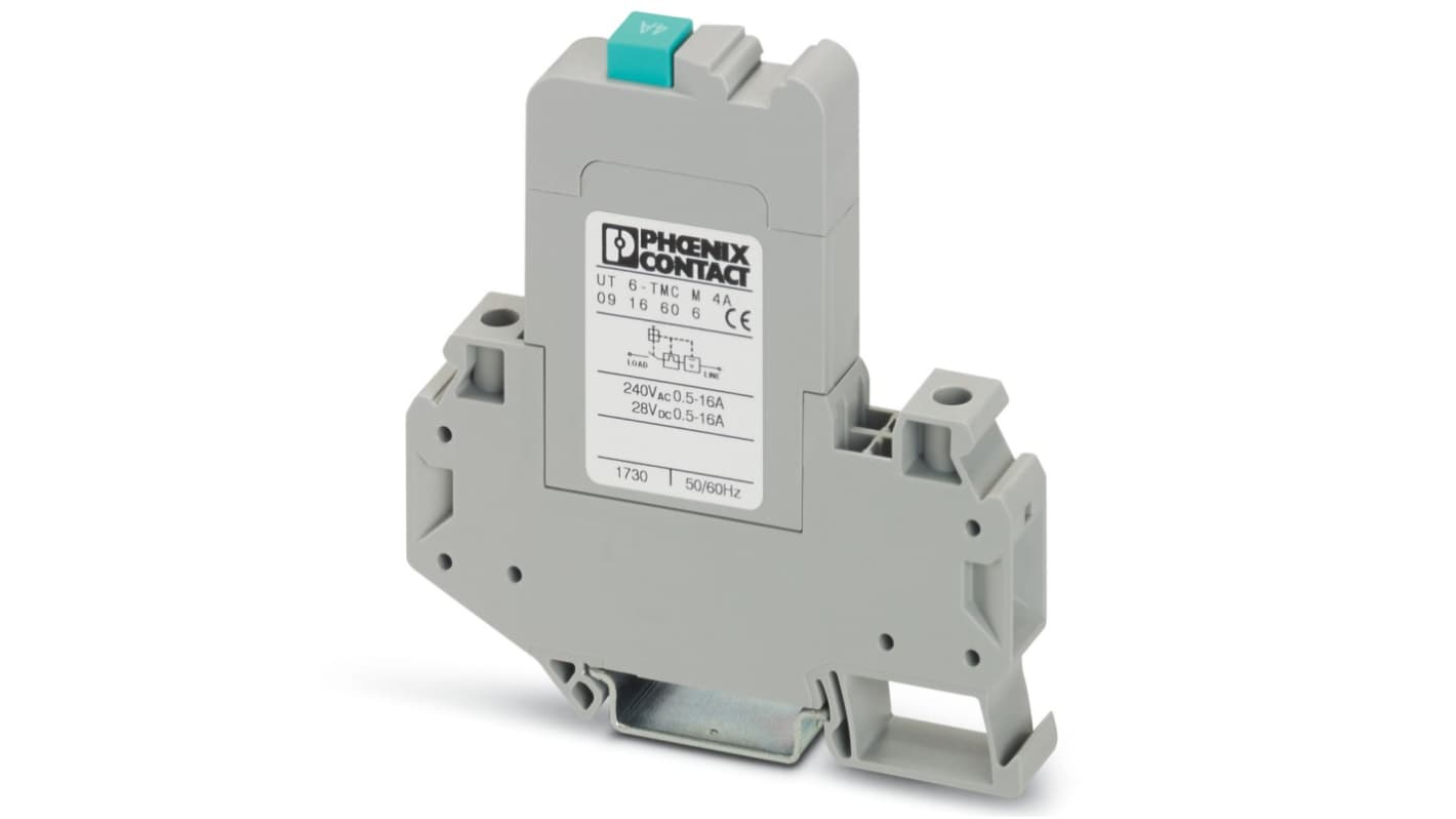 0916606 Phoenix Contact CLIPLINE Thermal Circuit Breaker UT 6TMC
