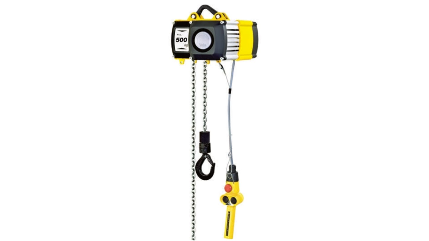 YALE Electrical 3m 500 kg Hoist, CPV 5-4