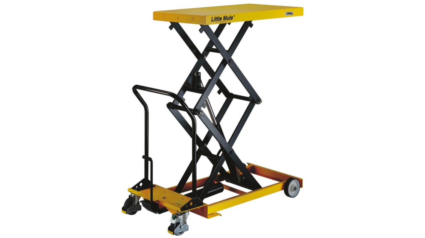 RS PRO Double Scissor Lift Table, 700kg load capacity