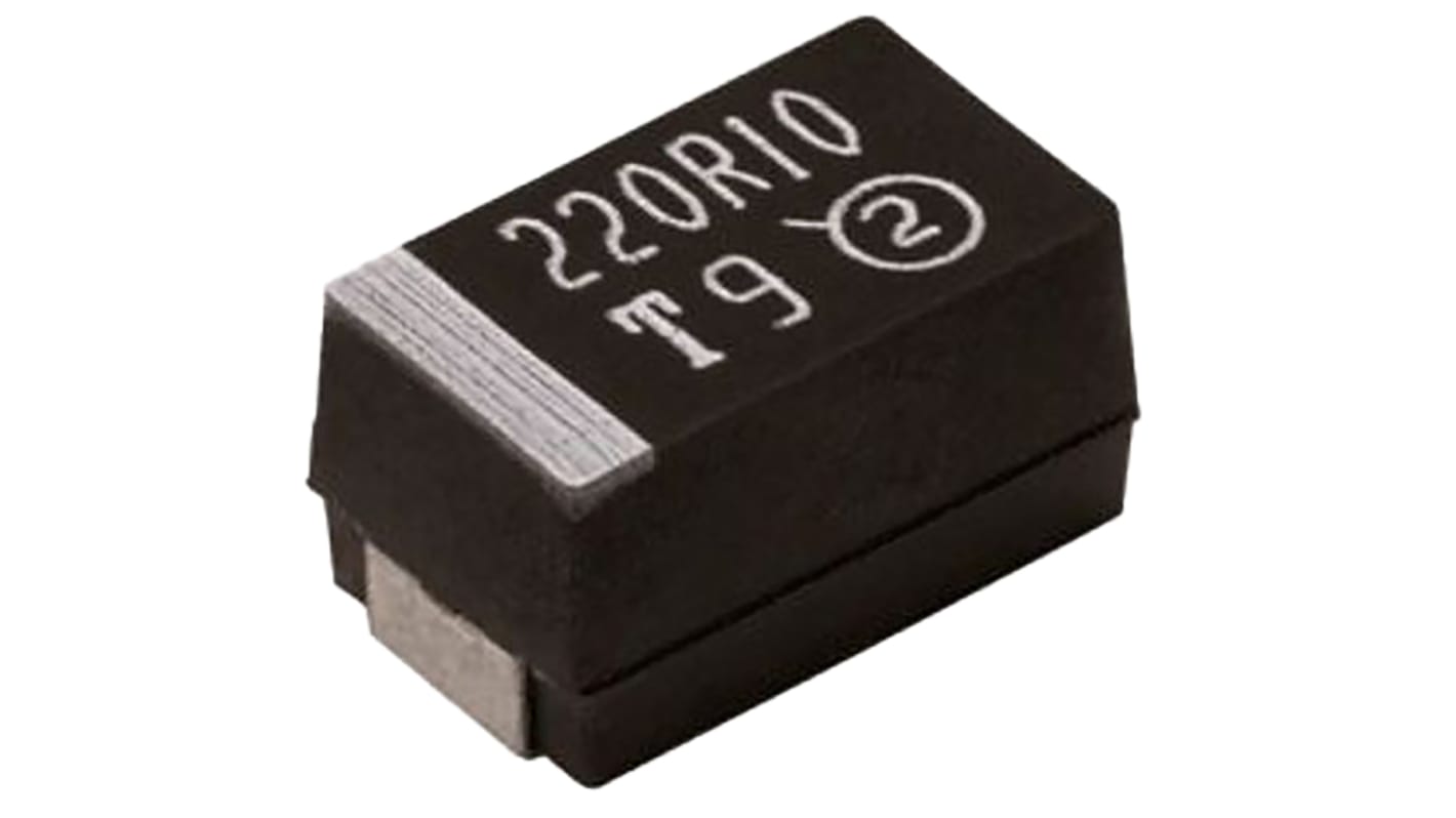 Vishay 4.7μF MnO2 Tantalum Capacitor 10V dc, TR3 Series