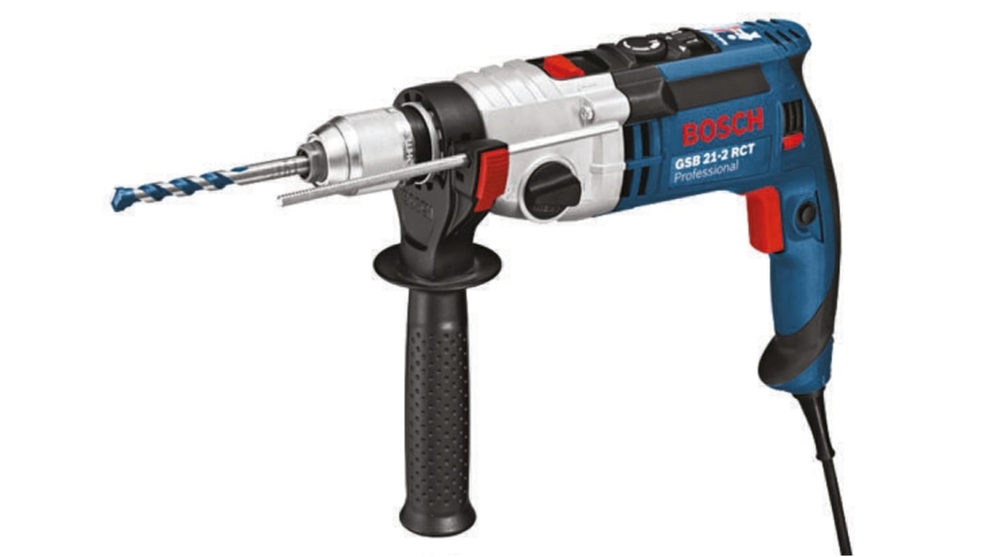 Bosch GSB Keyless 230V Corded Hammer Drill, Euro Plug