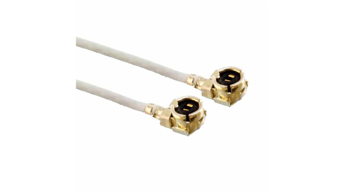 Cable coaxial Hirose, 50 Ω, con. A: U.FL, Hembra, con. B: U.FL, Hembra, long. 200mm