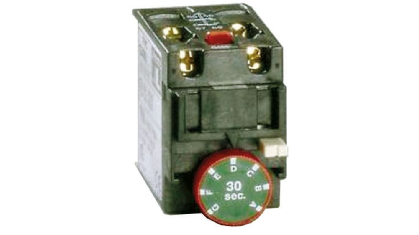 Temporizador del contactor Lovato Naranja BF, Retardo OFF, 1 → 30s