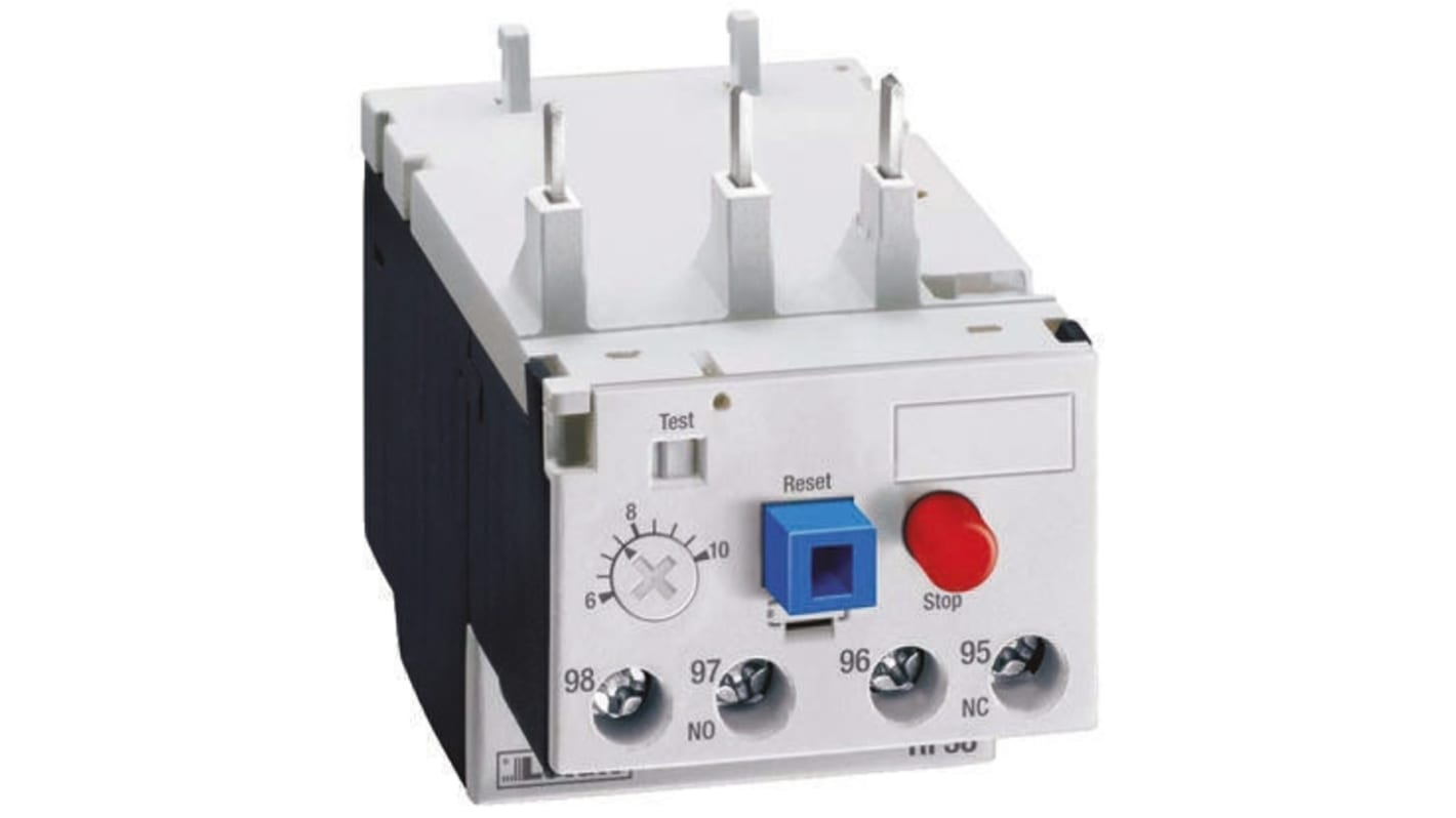 Lovato RF38 Thermal Overload Relay, 20 → 25 A F.L.C, 25 A Contact Rating, 3P