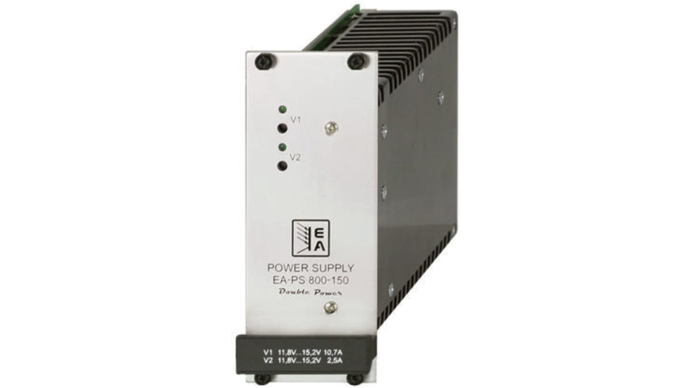 EA Elektro-Automatik Schaltnetzteil, 5 V dc, 24 V dc / 2.5 A, 24 A 2-Kanal 150W 90 → 264V ac Geschlossen,