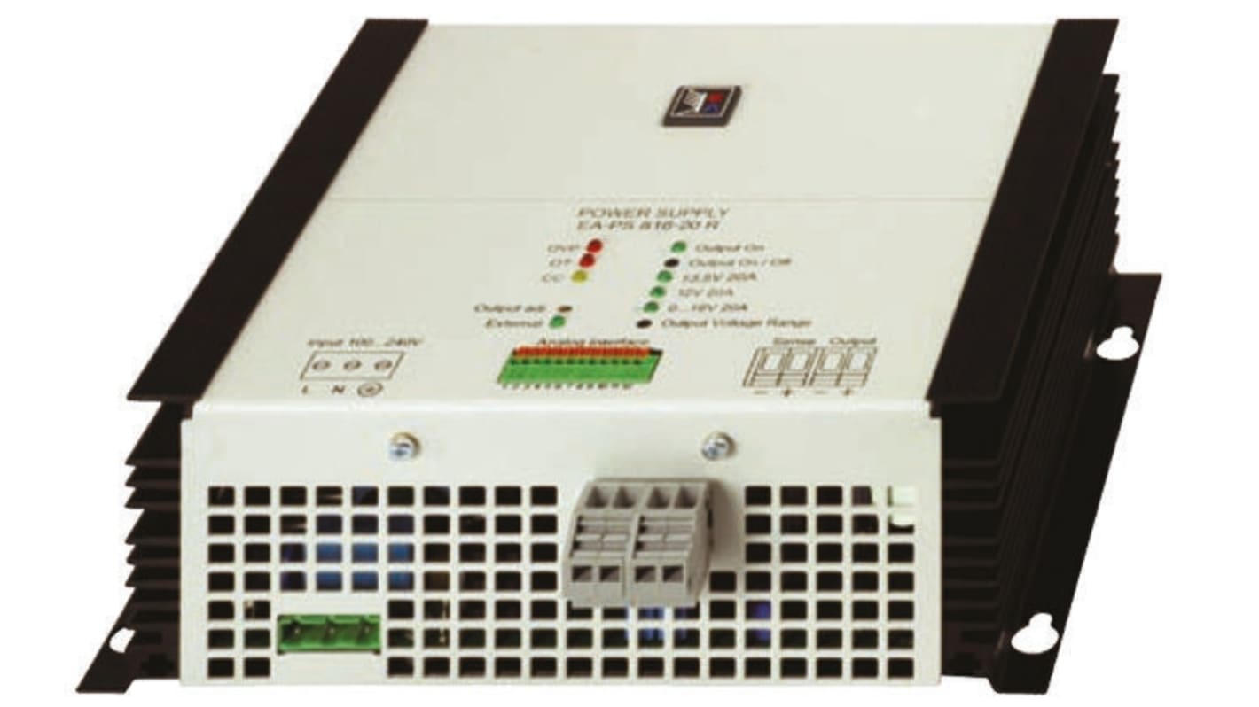 EA Elektro-Automatik Schaltnetzteil, 16V dc / 20A 320W 90 → 264V ac Geschlossen, Gehäusemontage