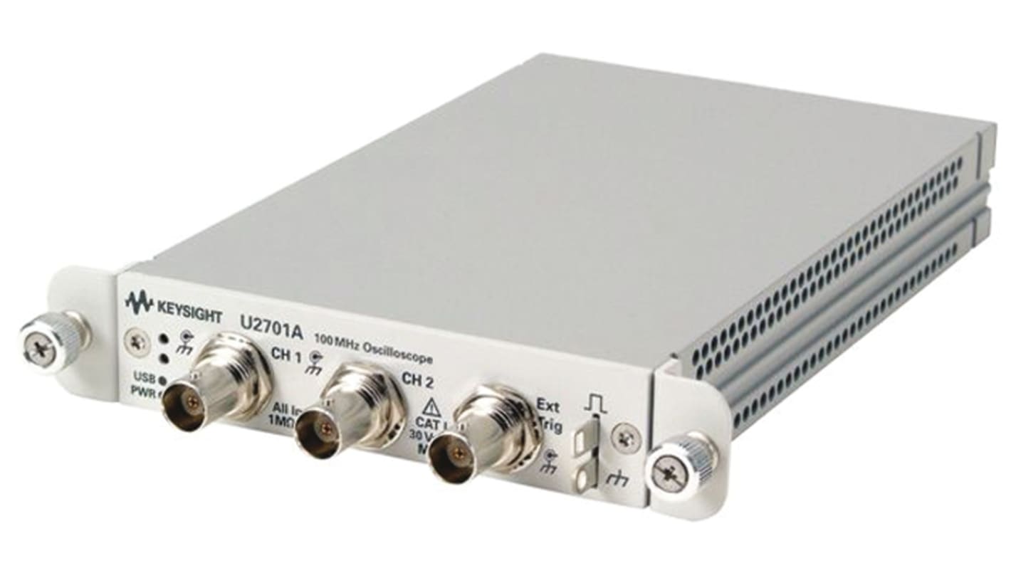 Oscilloscope Connectable PC Keysight série U1600, 100MHz, Etalonné RS