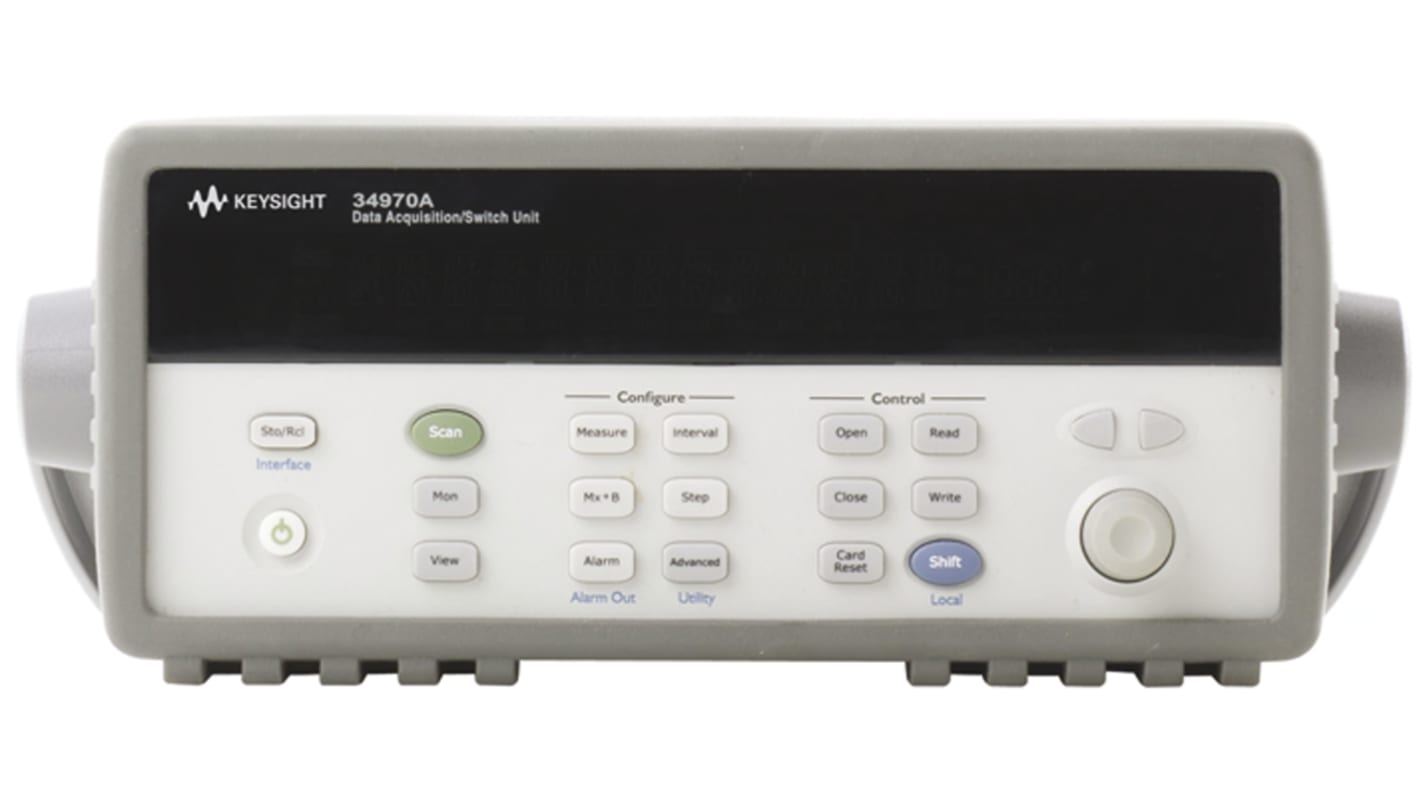 Keysight Technologies 34970A Data Acquisition, 20 Channel(s), GPIB, RS232, 3Msps, 22 bit - RS Calibration