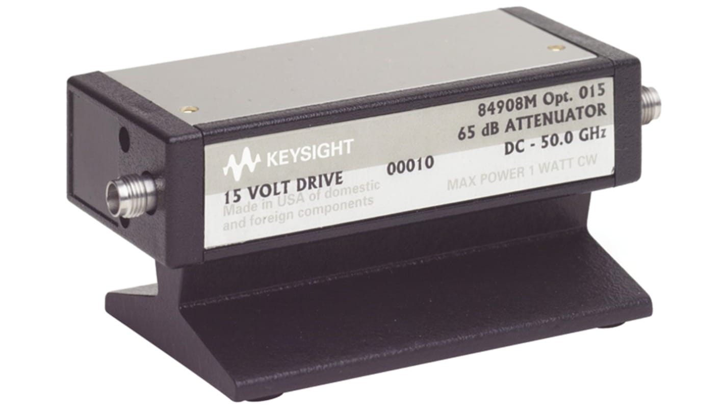 Keysight Technologies プログラマブル・ステップ・アッテネータ, 2.4 mm(メス), 65dB, 50GHz, 84908M-024-101