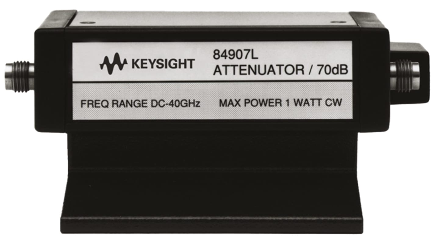 Keysight Technologies プログラマブル・ステップ・アッテネータ, 2.4 mm(メス), 2.4 mm(オス), 70dB, 40GHz, 84907L-024-100