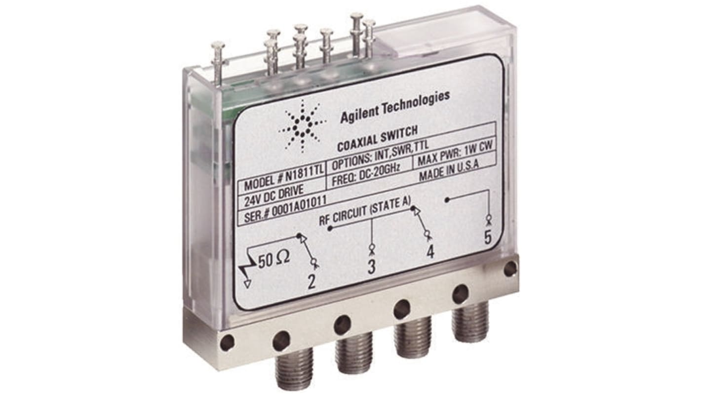 MTA RFスイッチ, 最大周波数：20GHz N1811TL-020-124-202