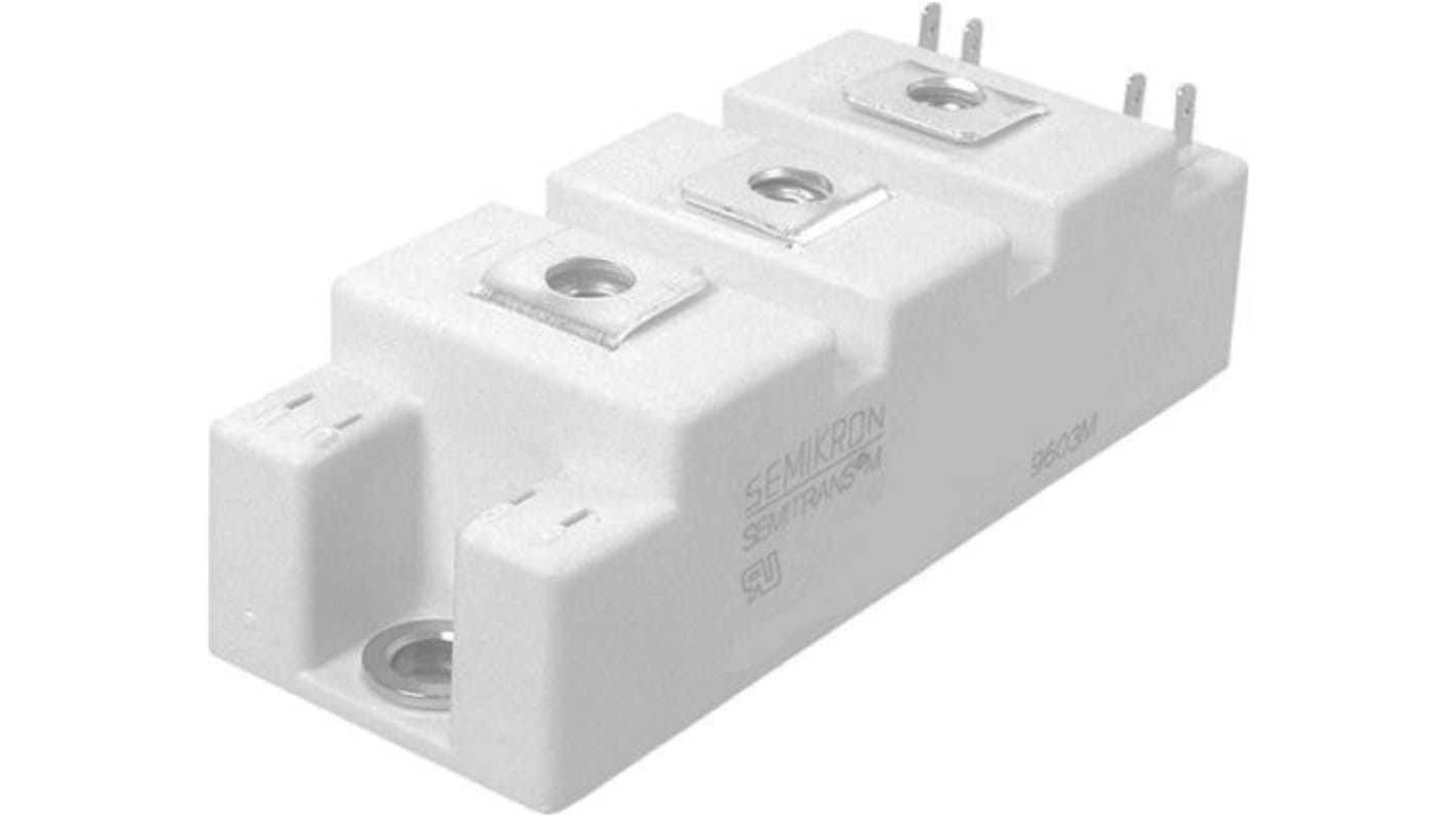 Moduł IGBT Ic 232 A Uce 1200 V SEMITRANS2 Pojedynczy kanał: N