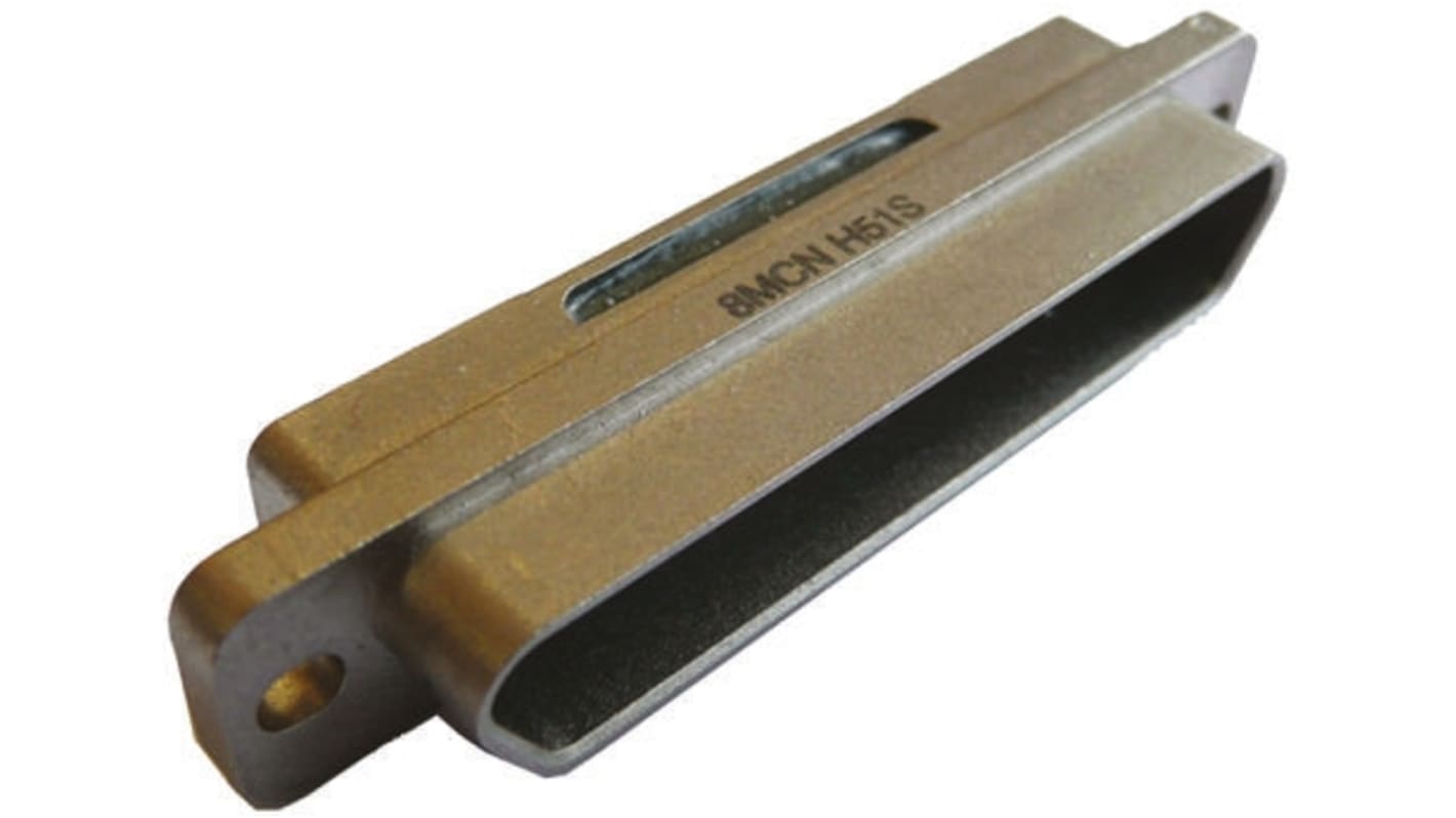 Souriau microComp Sub-D Steckverbinder Buchse , 51-polig / Raster 2.0mm, Kabelmontage Crimp
