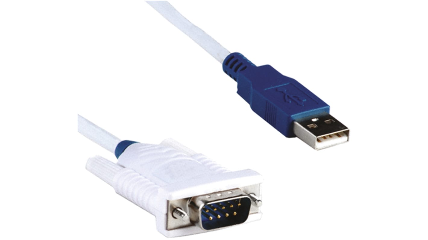 FTDI Chip Konverterkabel, USB A, DB-9, Buchse, Stecker