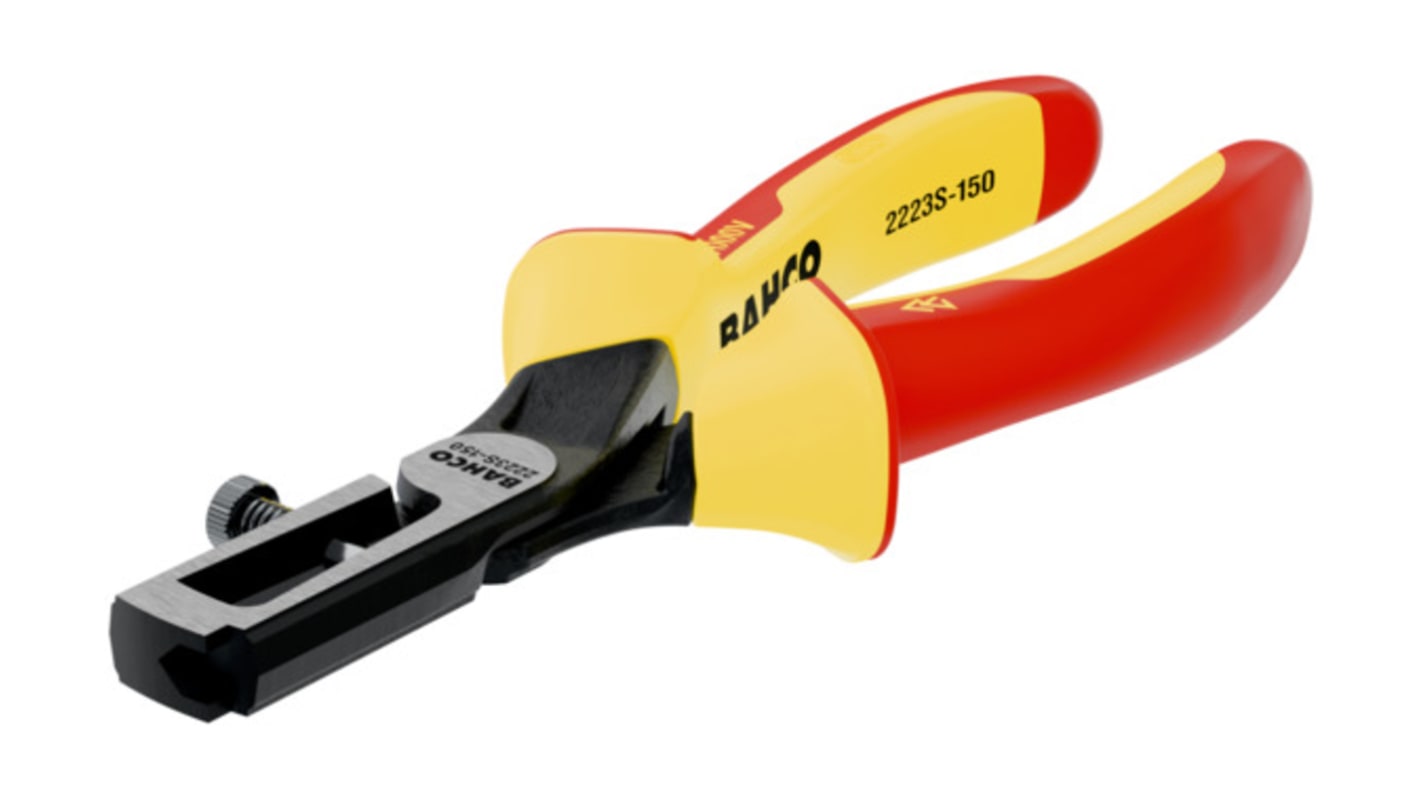 Bahco Wire Stripper, 0.5mm Min, 5mm Max, 167 mm Overall