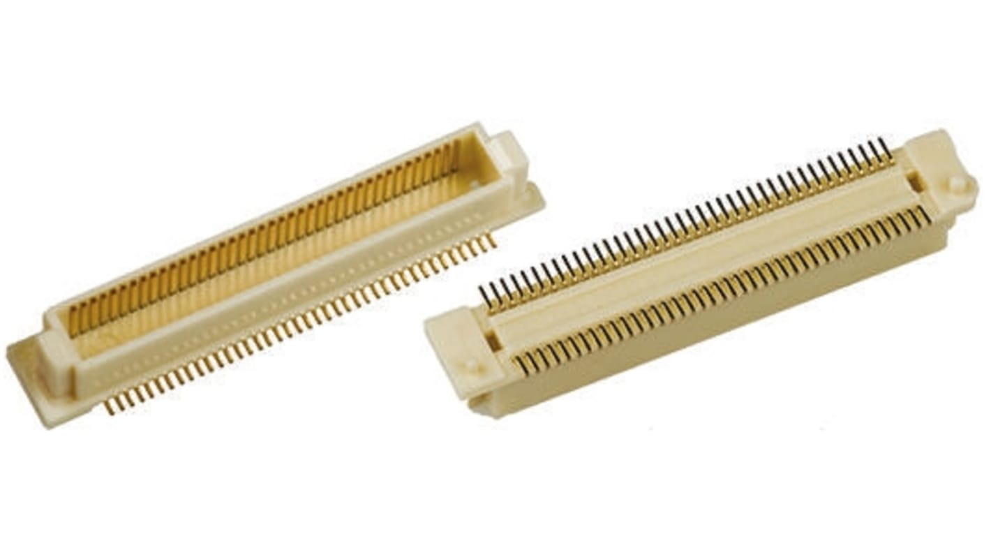 Hirose FunctionMAX FX8C Leiterplatten-Stiftleiste Gerade, 120-polig / 2-reihig, Raster 0.6mm, Platine-Platine,