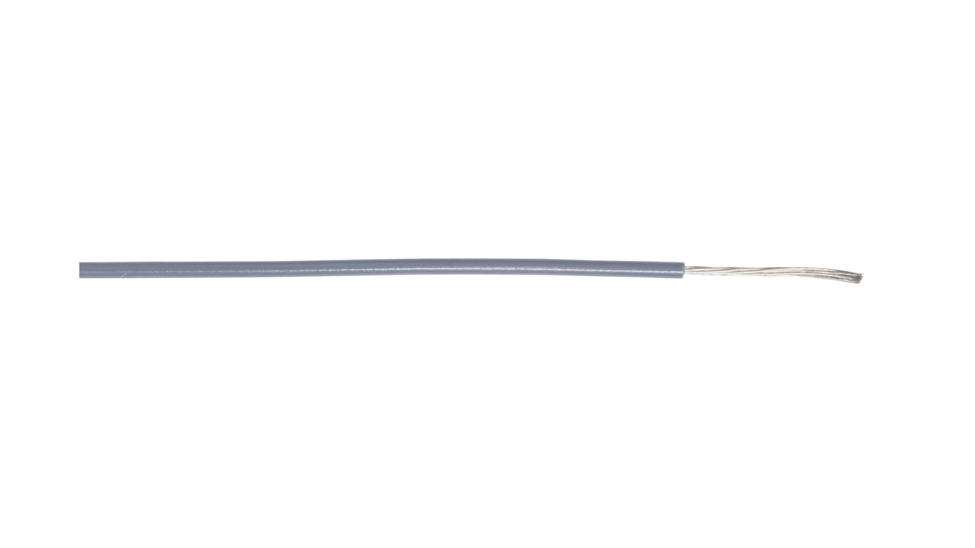 Cable de conexión AXINDUS KY3005G, área transversal 0,34 mm² Filamentos del Núcleo 7 / 0,25 mm Gris, 250 V, long. 200m,