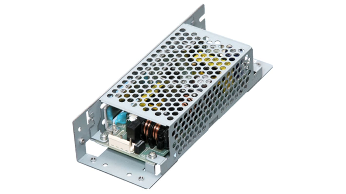 Cosel Switching Power Supply, LFA50F-12-SN, 12V dc, 4.3A, 51.6W, 1 Output, 85 → 264V ac Input Voltage