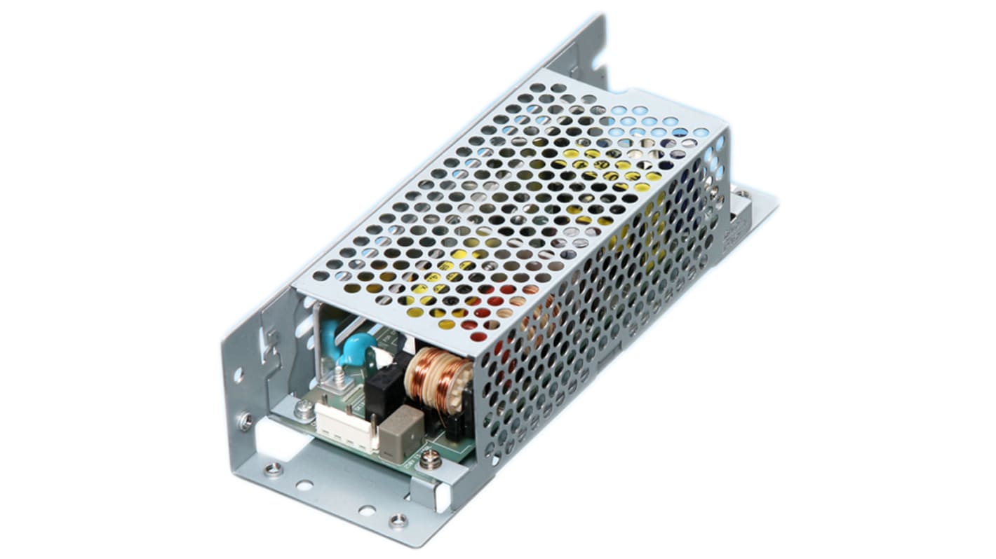 Cosel Switching Power Supply, LFA75F-24-SN, 24V dc, 3.2A, 76.8W, 1 Output, 85 → 264V ac Input Voltage