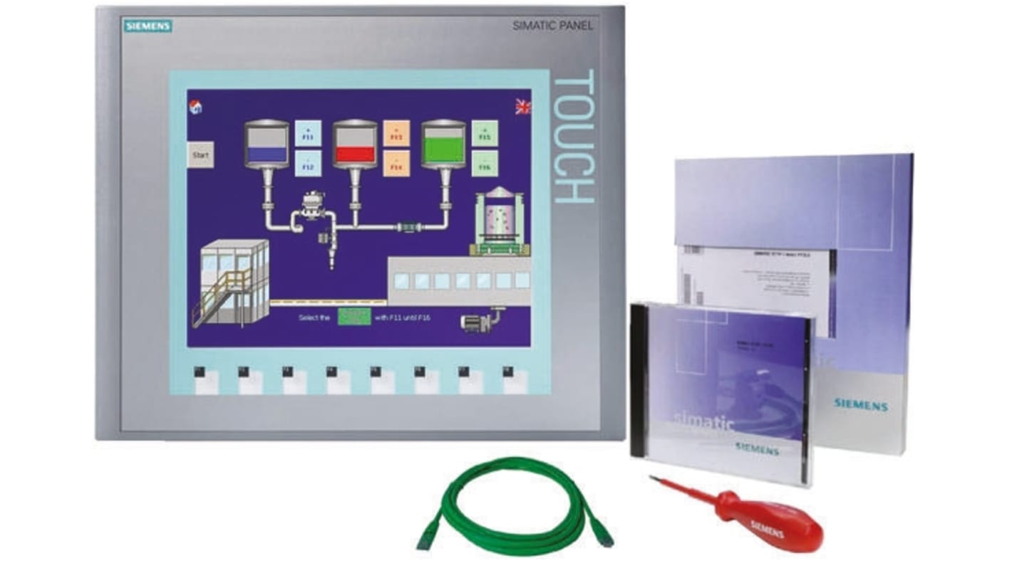 Siemens KTP 600 Series Touch-Screen HMI Display - 5.7 in, STN LCD Display, 320 x 240pixels