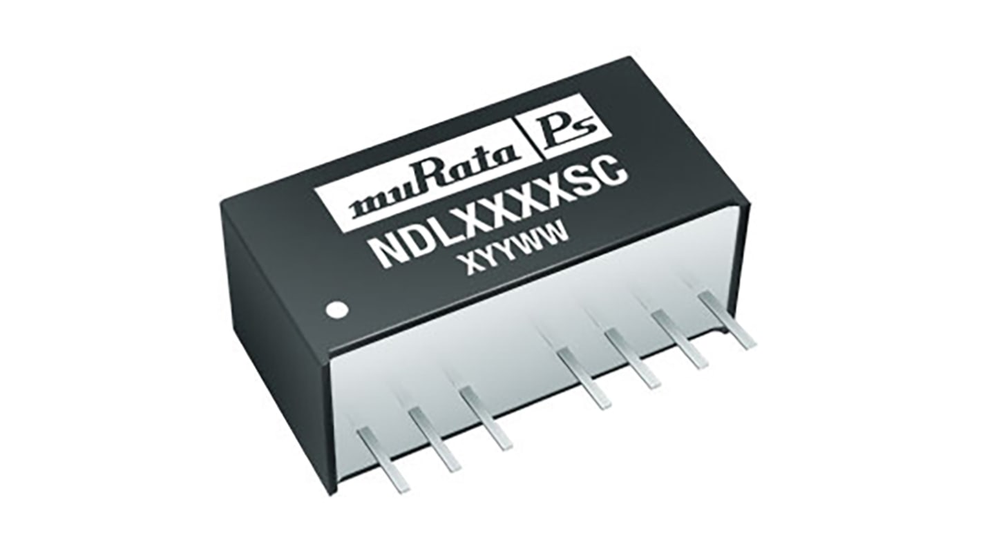 Murata Power Solutions DC-DC átalakító, KI: 5V dc, 400mA / 2W, BE: 9 → 18 V DC