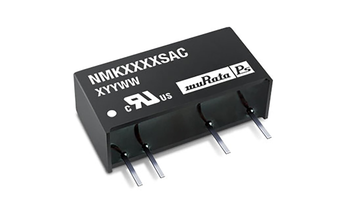 Murata Power Solutions NMK DC-DC Converter, 12V dc/ 167mA Output, 10.8 → 13.2 V dc Input, 2W, Through Hole,