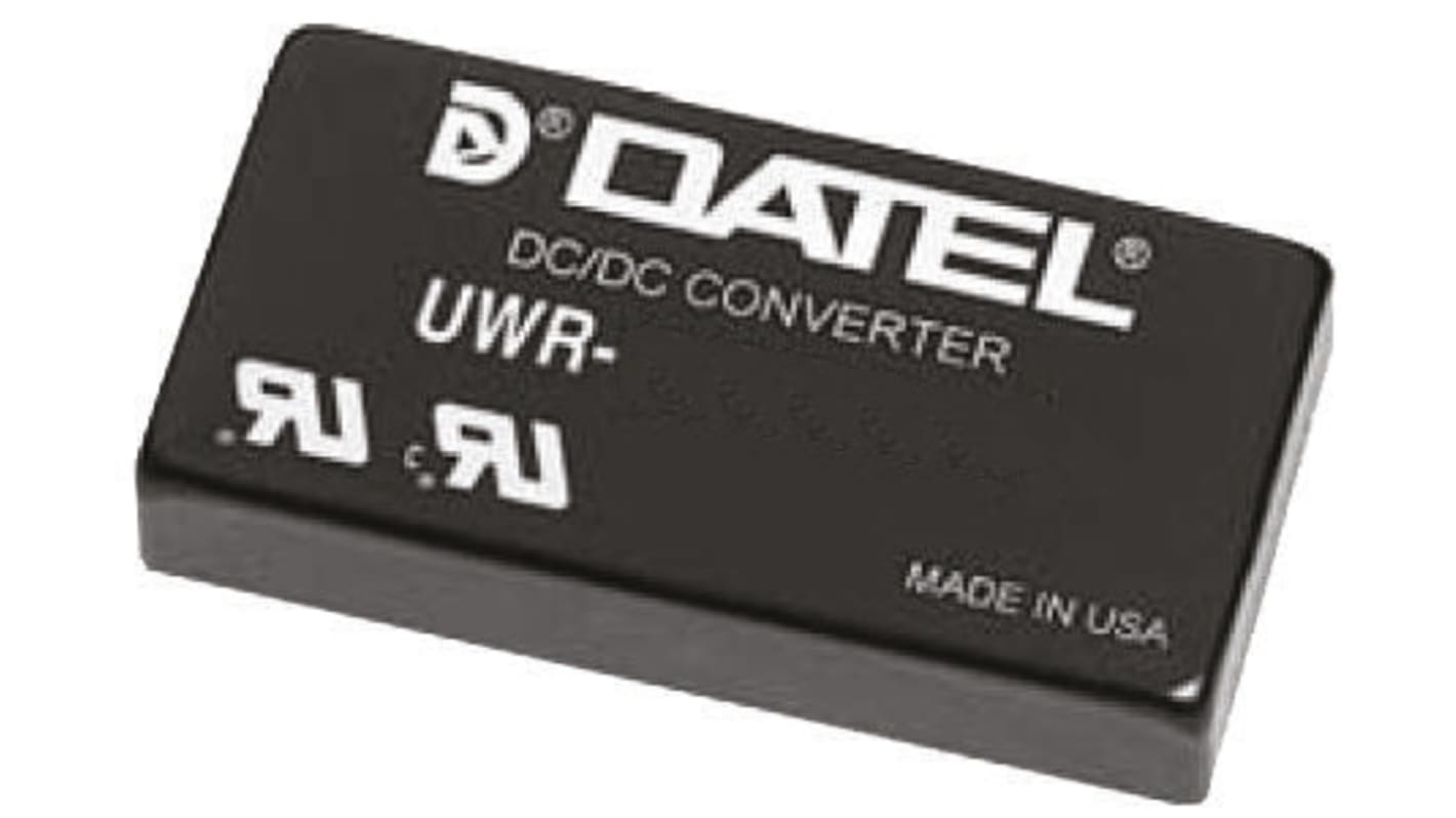 Murata UWR DC/DC-Wandler 10W 12 V dc IN, 5V dc OUT / 2A Durchsteckmontage 1.5kV dc isoliert