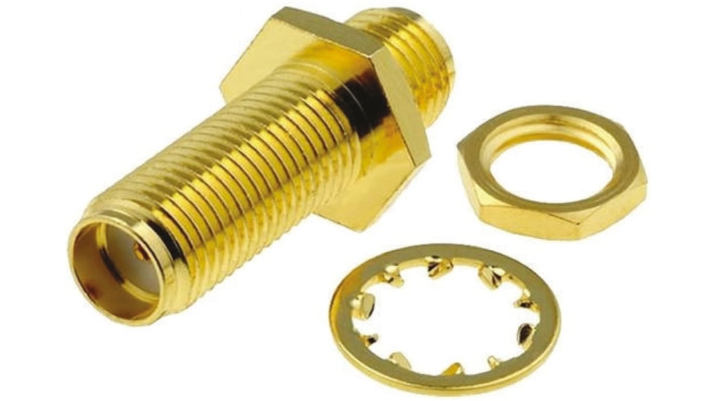 SMA7471B1-3GT50G-50 | Straight 50Ω RF Adapter SMA Socket to SMA Socket | RS