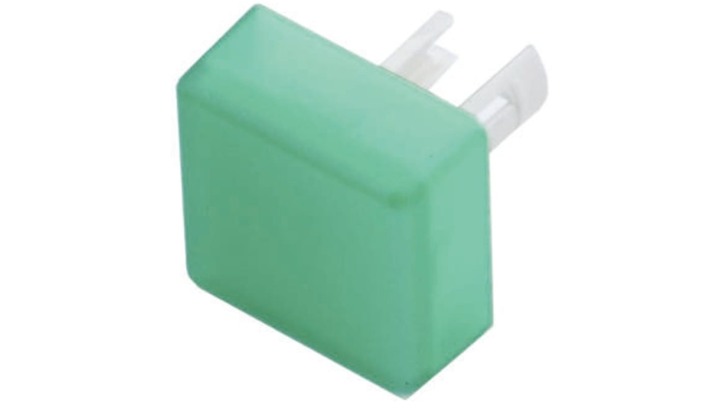 EAO Green Square Push Button Lens for Use with 19 Series