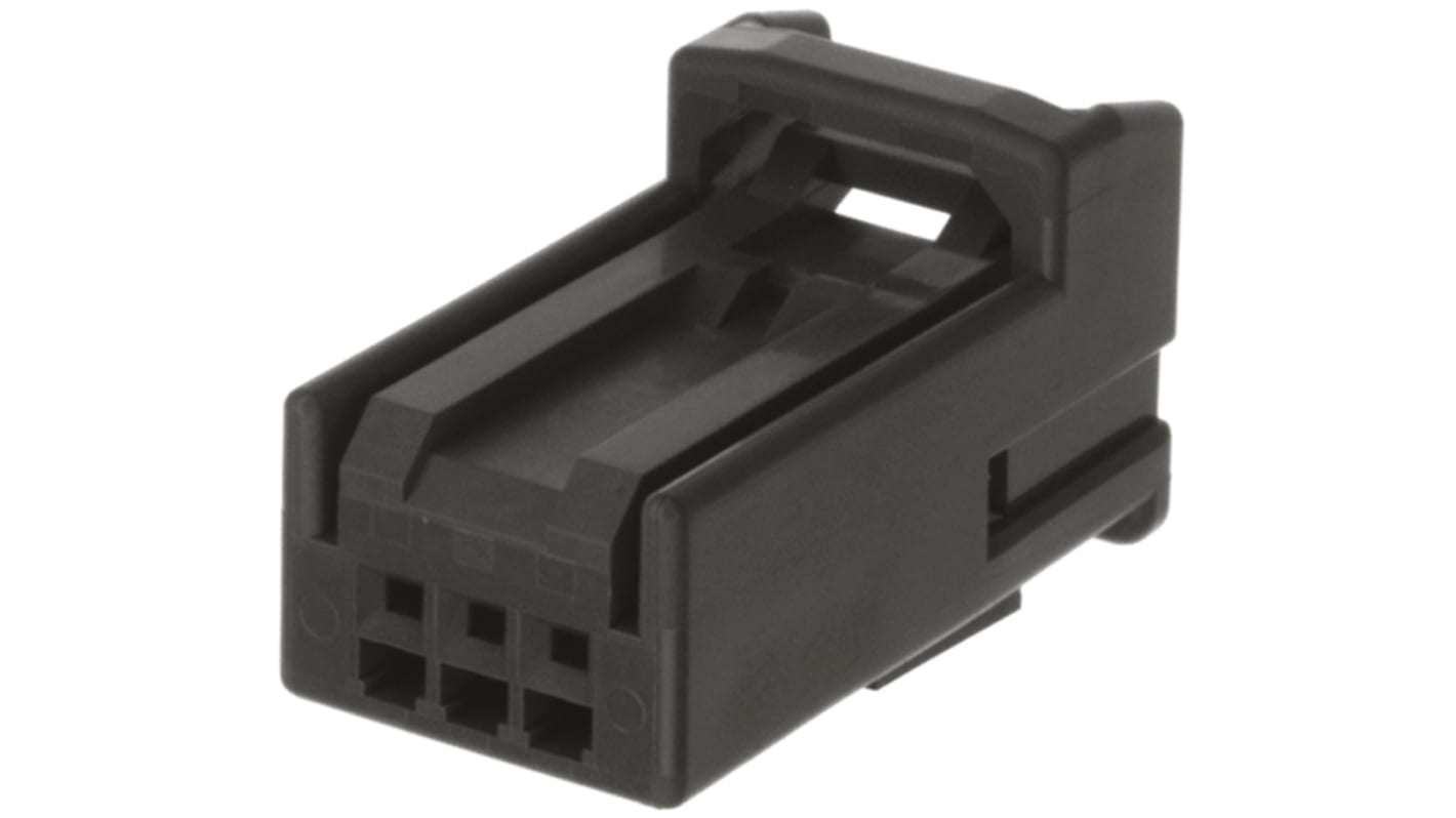 Conector de automoción JAE MX34 Hembra de 3 vías en 1 fila, 3A