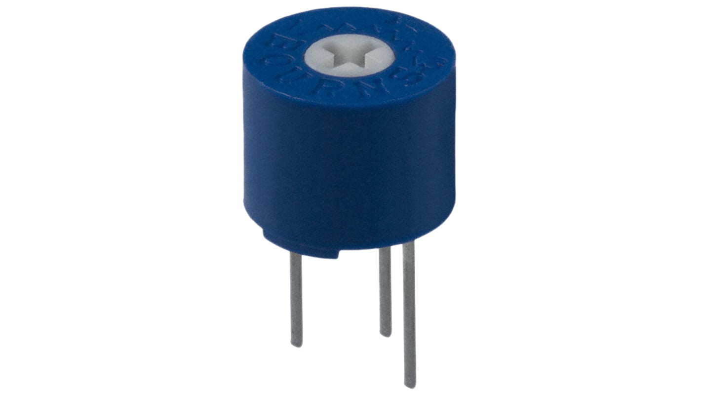 Bourns 3339 4-Gang THT Trimmer-Potentiometer, Einstellung von oben, 10kΩ, ±10%, 0.5W, Pin