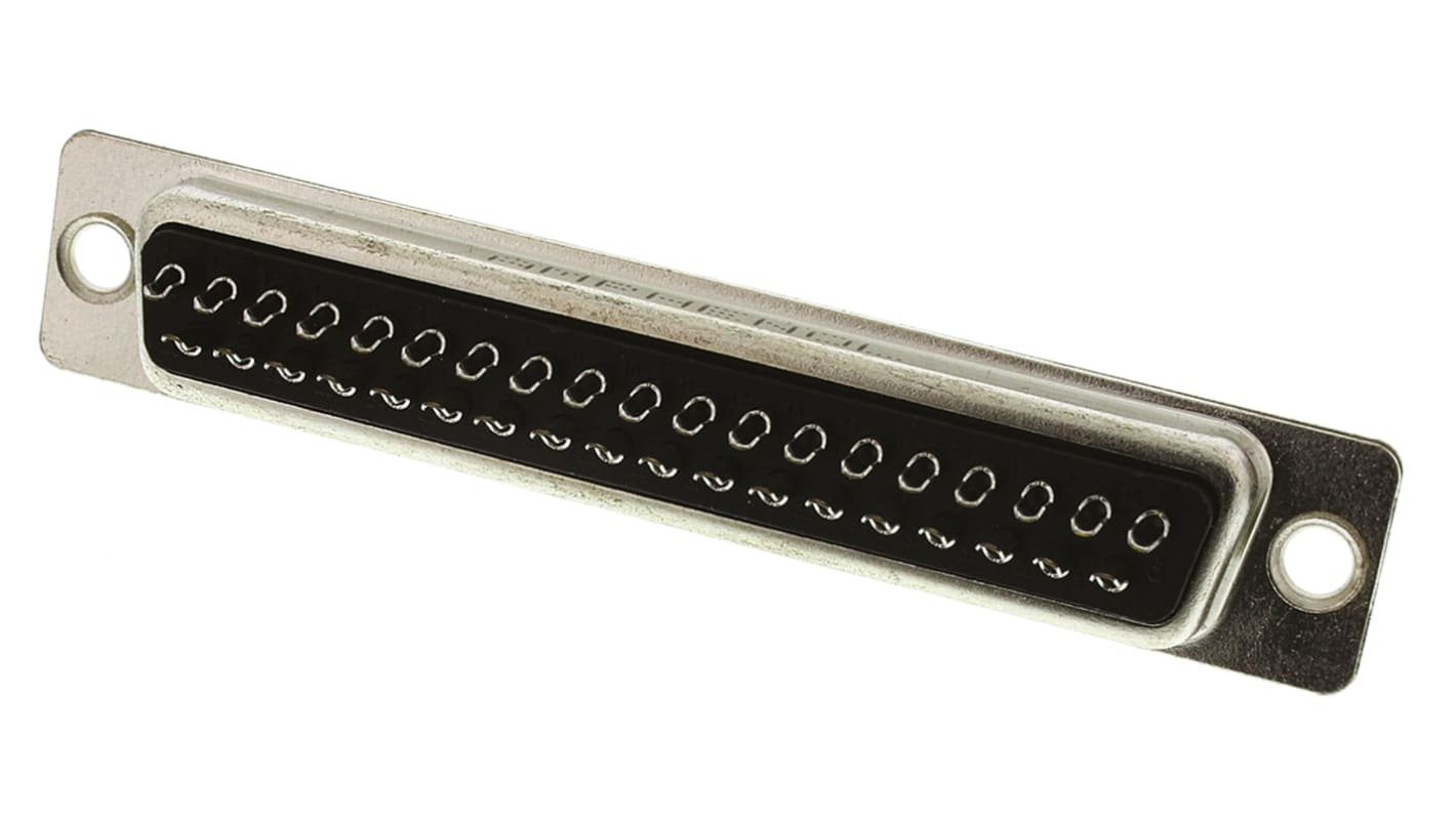 Amphenol SD Sub-D Steckverbinder C Buchse abgewinkelt, 37-polig , Tafelmontage  Lötanschluss