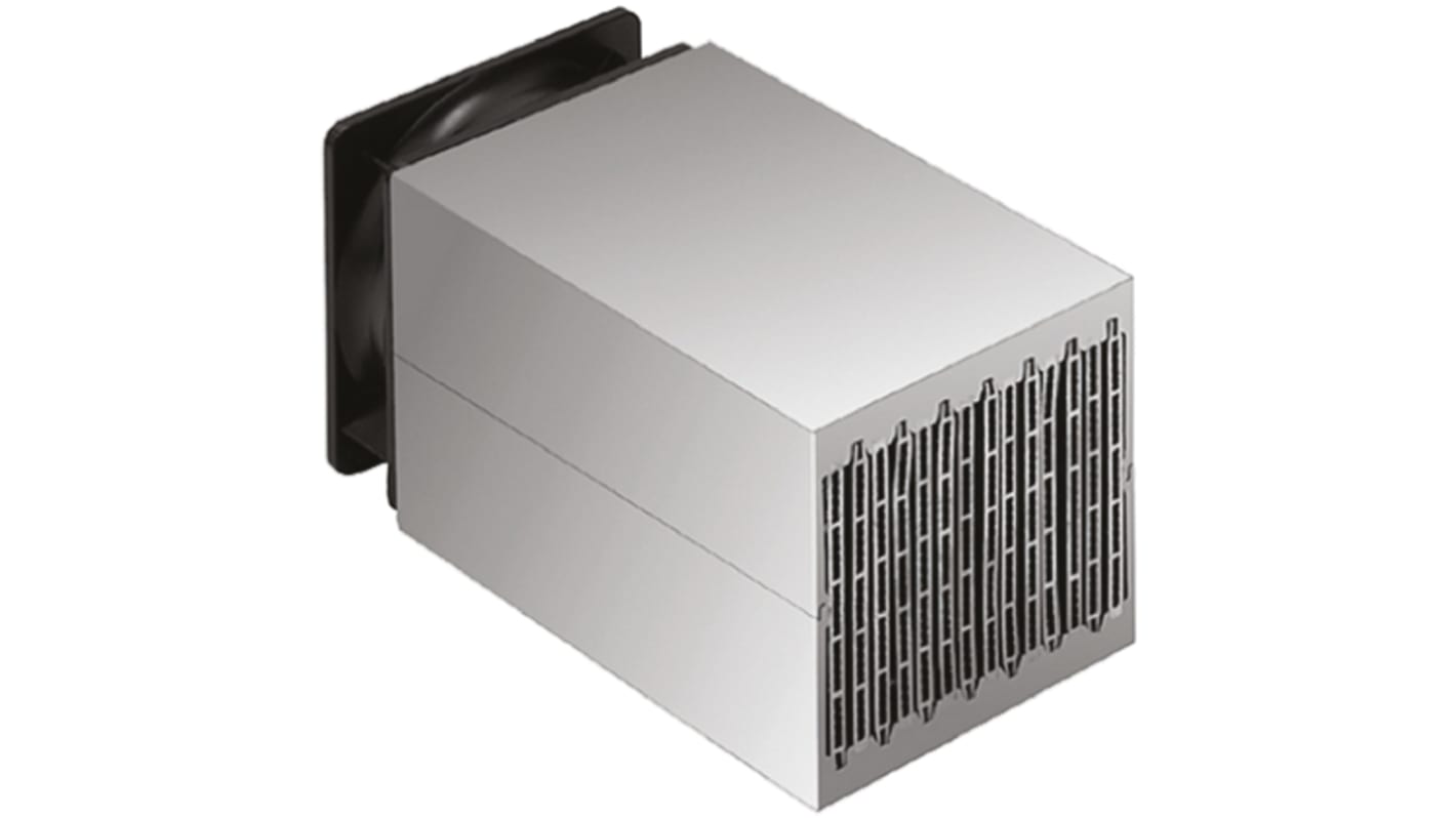 Fischer Elektronik Kühlkörper für Universelle rechteckige Alu mit Lüfter 0.09K/W, 150mm x 122mm x 120mm