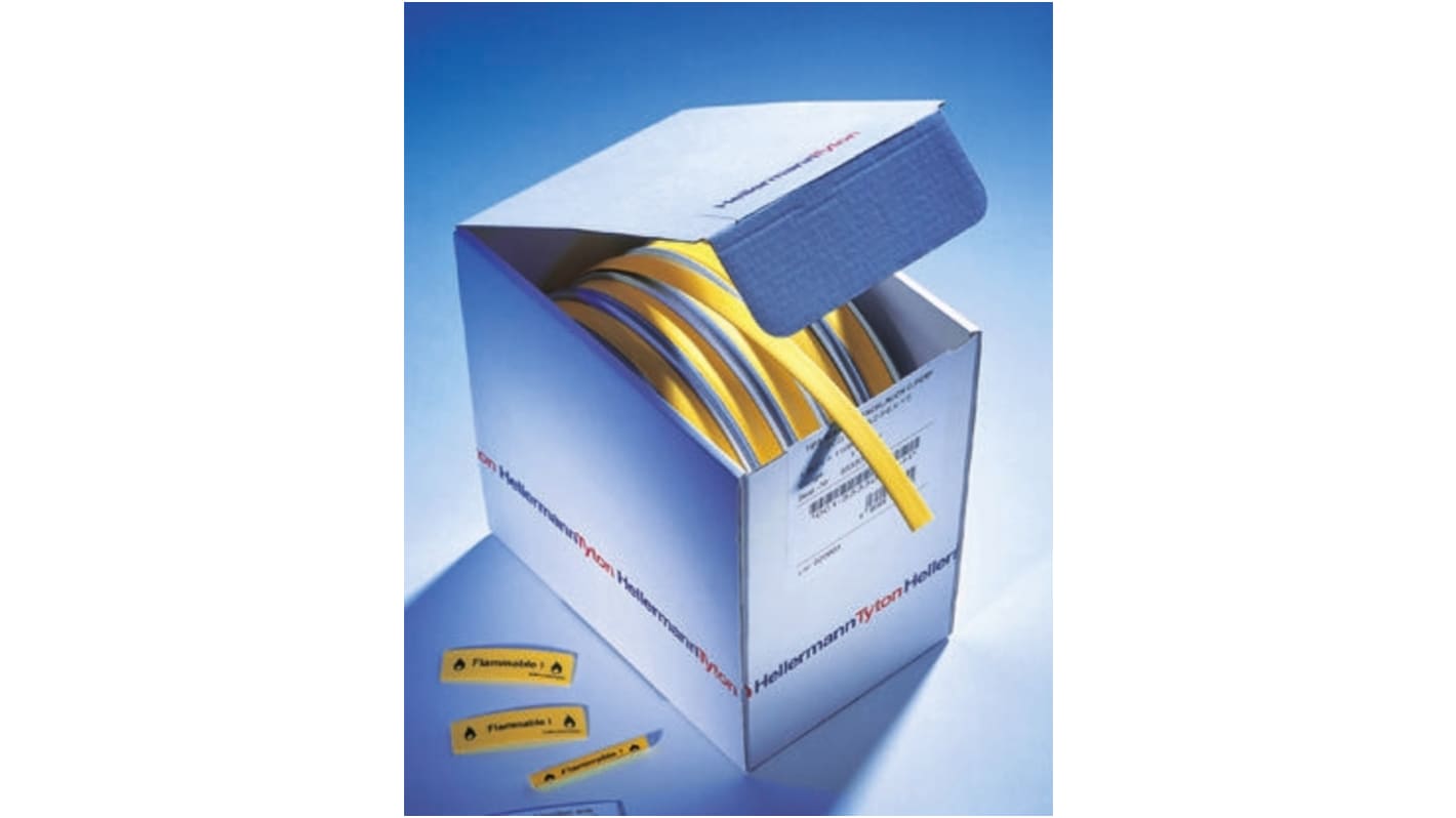 HellermannTyton TCGT Cable Marker, Yellow