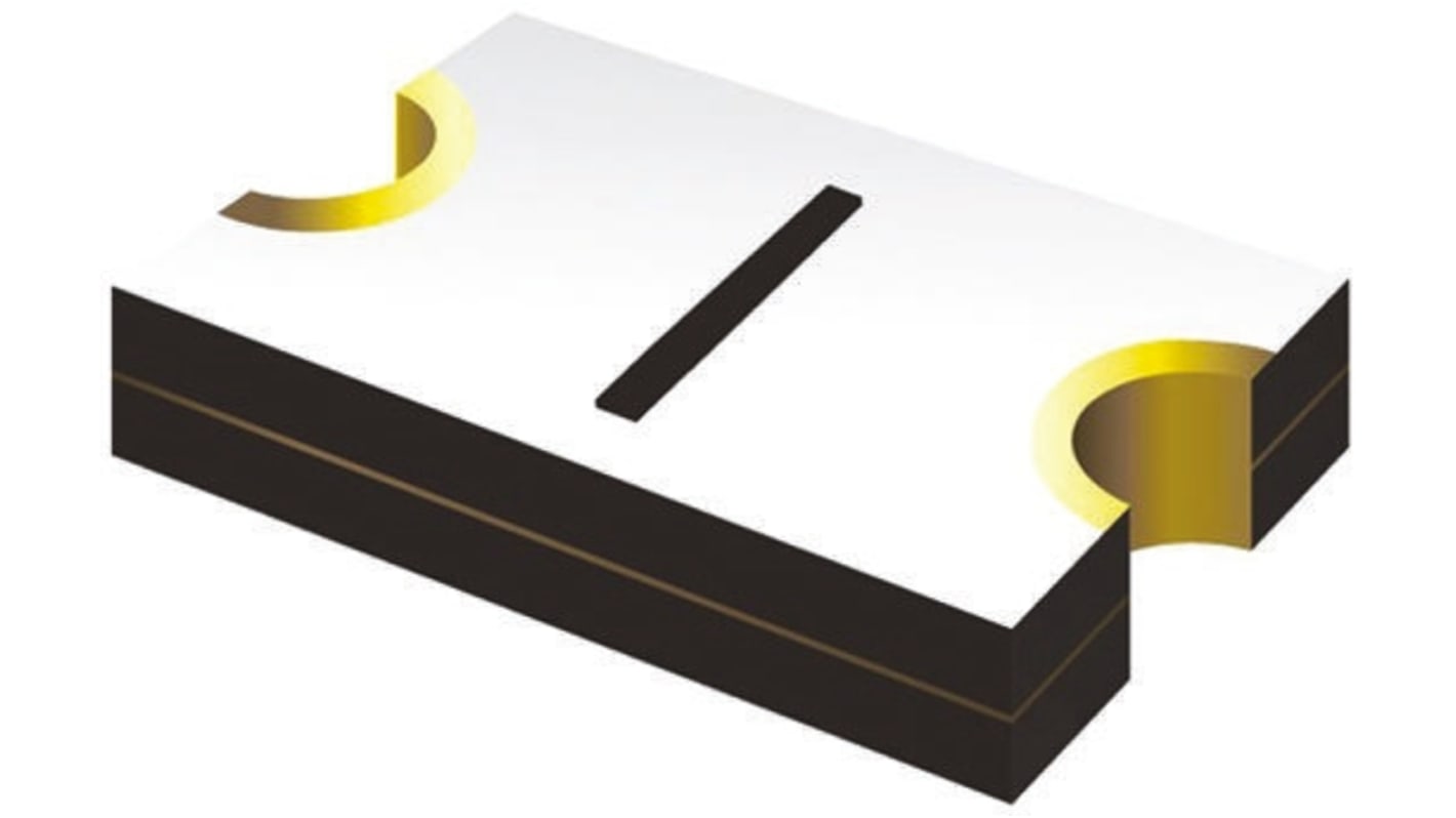 Fusibile ripristinabile Bourns, intervento a 0.5A in 0.6s, 9V, tenuta 0.2A, 3.5Ω max, 0603