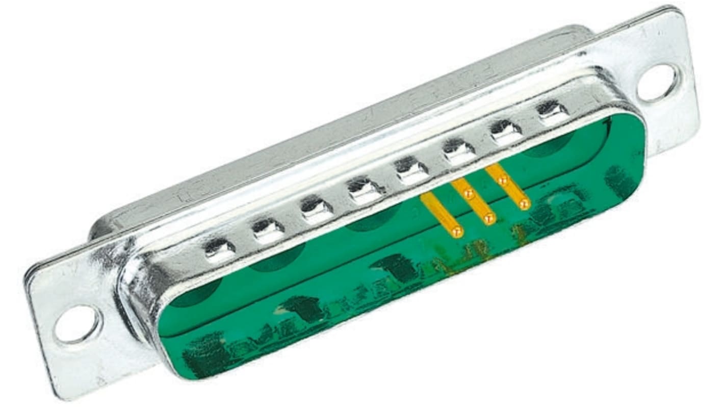 HARTING 23 Way Panel Mount D-sub Connector Plug