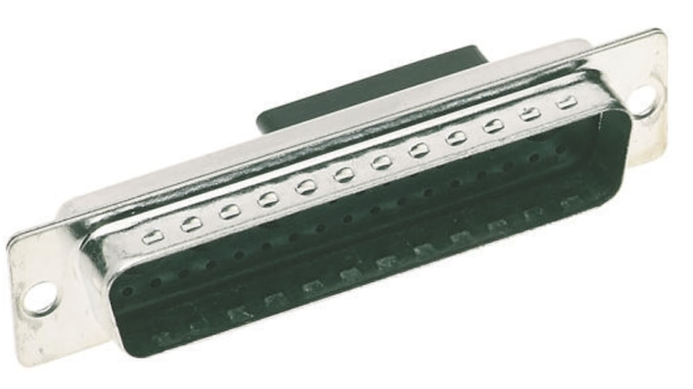 HARTING D-Sub konnektor, stik, 32 (signal), 4 (effekt/koaksial)-Polet, Lige, Kabelmontering, Crimp terminering, 5.0A