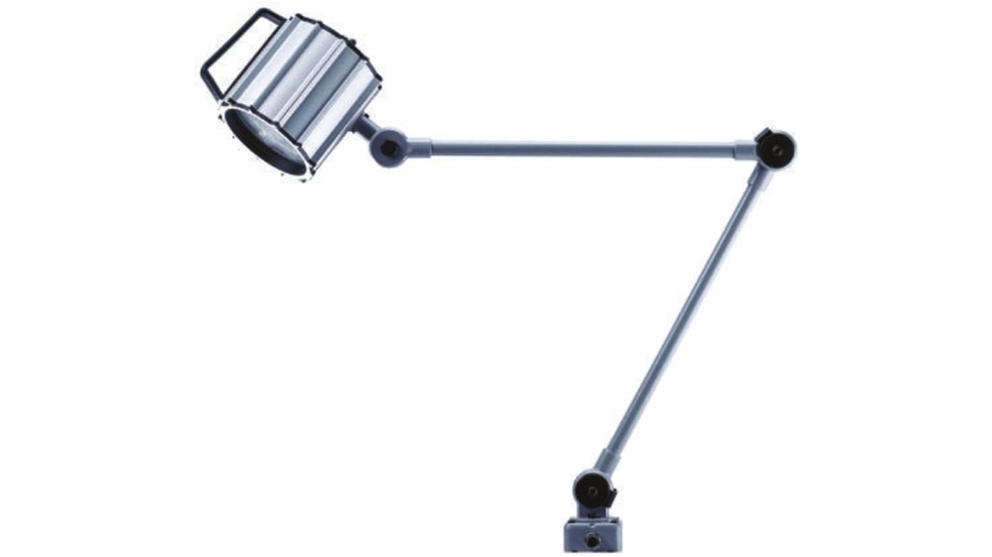 osvětlení strojů, 60 W, typ žárovky: Halogenové Dlouhé rameno, 24 V AC/DC Waldmann