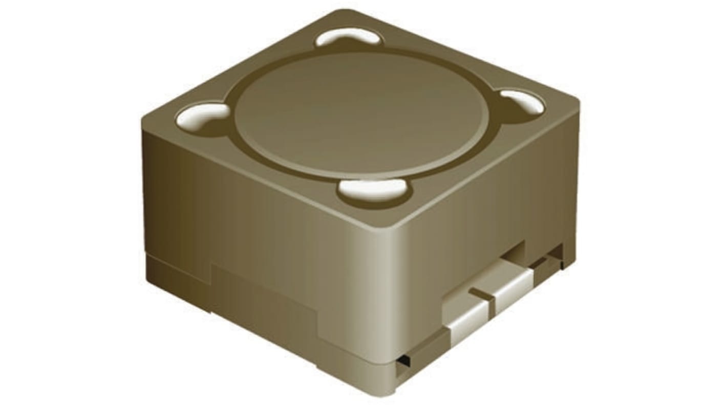 Bourns, SRR1208, 1208 Shielded Wire-wound SMD Inductor with a Ferrite Core, 68 μH ±15% Wire-Wound 1.8A Idc Q:20