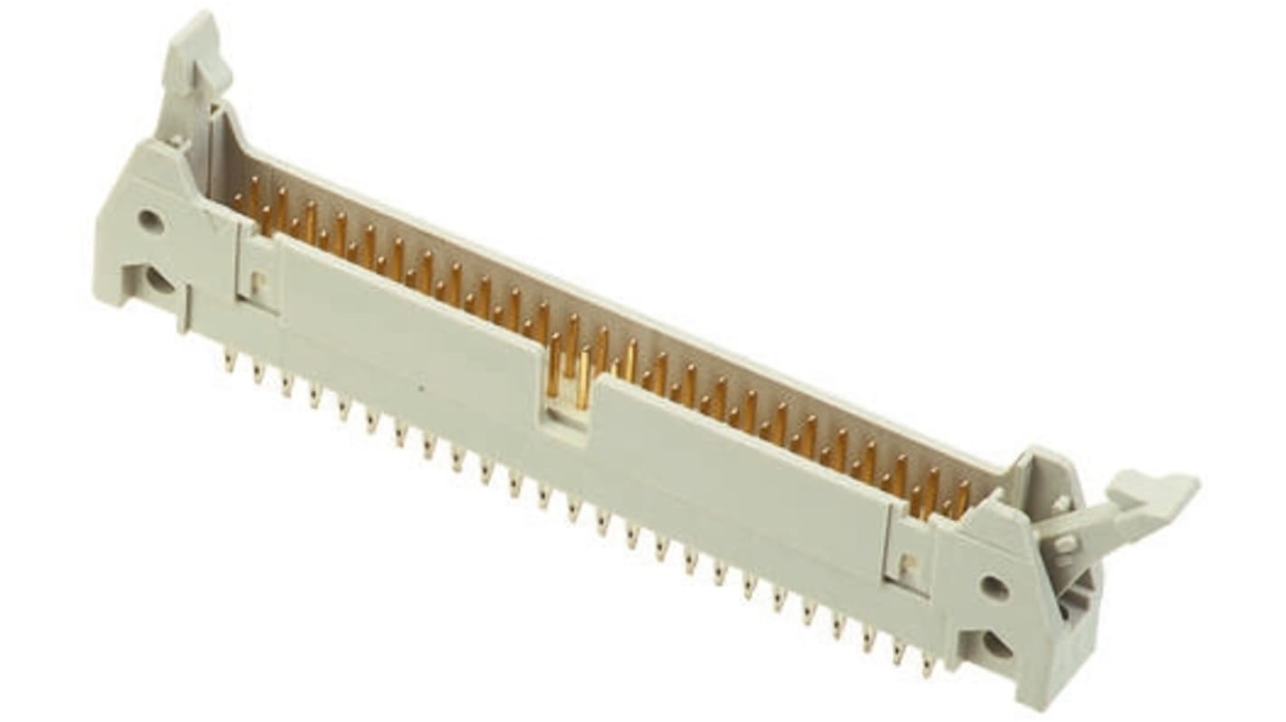 Harting SEK 18 Series Straight Through Hole PCB Header, 50 Contact(s), 2.54mm Pitch, 2 Row(s), Shrouded